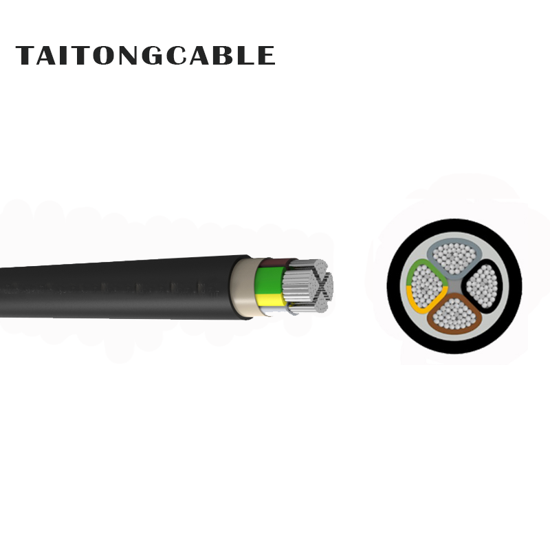 Behe Tentsioa 2-5Core PVC Isolatua PVC Sheathed Aluminio Eroaleen Potentzia Kableak